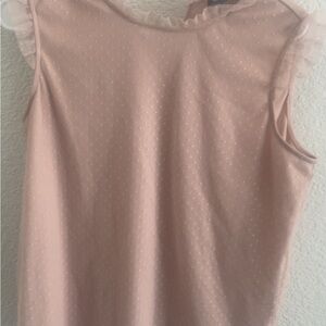 Adrianna Papell Blush Sleeveless Blouse
